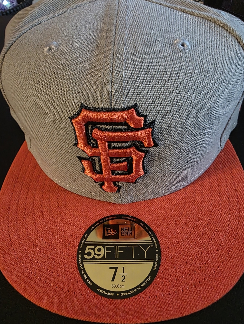 New Era 59FIFTY MLB San Francisco battle of the bay Size 7 1/2